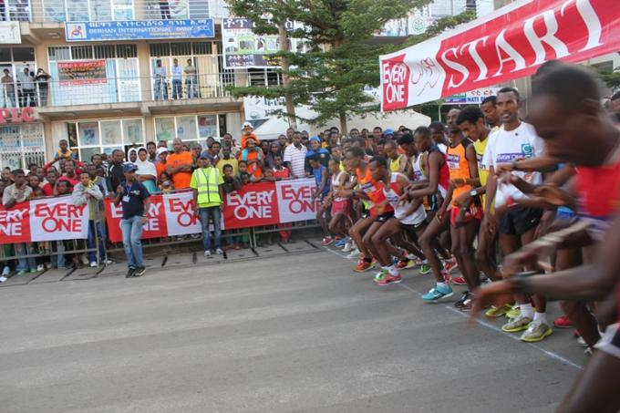 Half marathon of 21Km for elite athletes and other runners