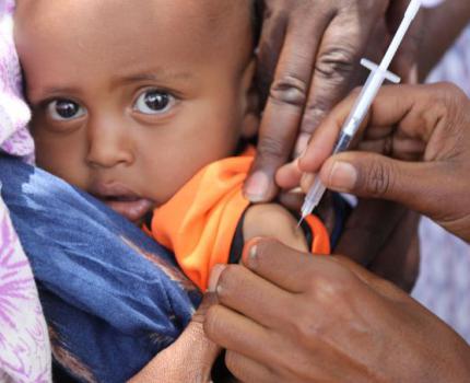 Save the Children launched a catch-up vaccination campaign against measles